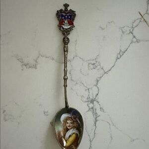 800 Silver Souvenir Spoon - Paris